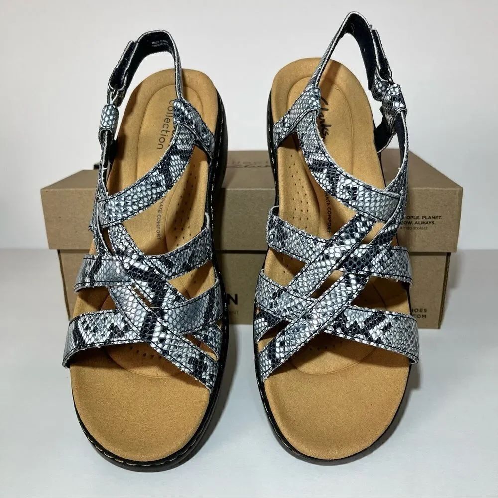 Clarks Collection Merliah Rose Strappy Sandals - Picture 7 of 10
